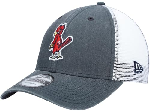 St. Louis Cardinals Navy Cooperstown Collection Trucker 9Forty Snapback Hat
