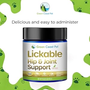 Lickable actives hipjoint  discomfort support supplement for dogs 16 oz   cucciolini doodles