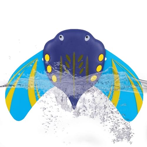 Générique Jouet à Eau Glide Ray, Jouets de Salle de Bain de Poisson,Jouet de Piscine Manta Ray Summer - Hydrodynamic d'été de la Piscine d'été Animaux interactifs