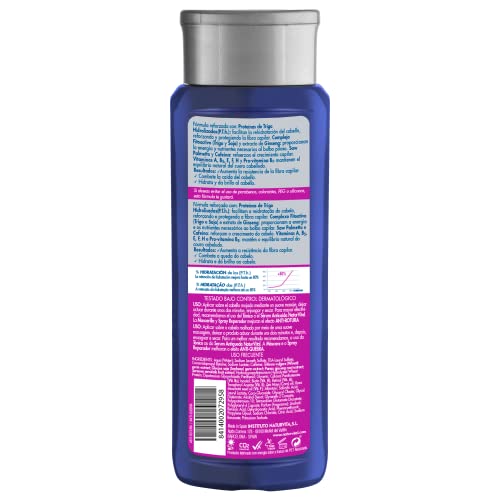 NaturVital Anti-Breakage Hair Loss Shampoo for Long Hair, pink, 300 ml (Pack of 1) - Image 3