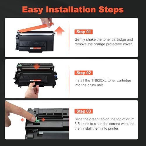 Image of v4ink TN920XL Compatible Toner Cartridge Replacement for Brother TN920XL TN 920XL TN920 for Use in Brother HL-L5210DN HL-L5210DW HL-L6210DW HL-L6217DW MFC-L5710DW MFC-L5915DW Printer Black 2-Pack