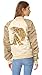 Alpha Industries Men's Tiger Souvenir Flight Jacket, Vintage White/Sand/Mauve, L