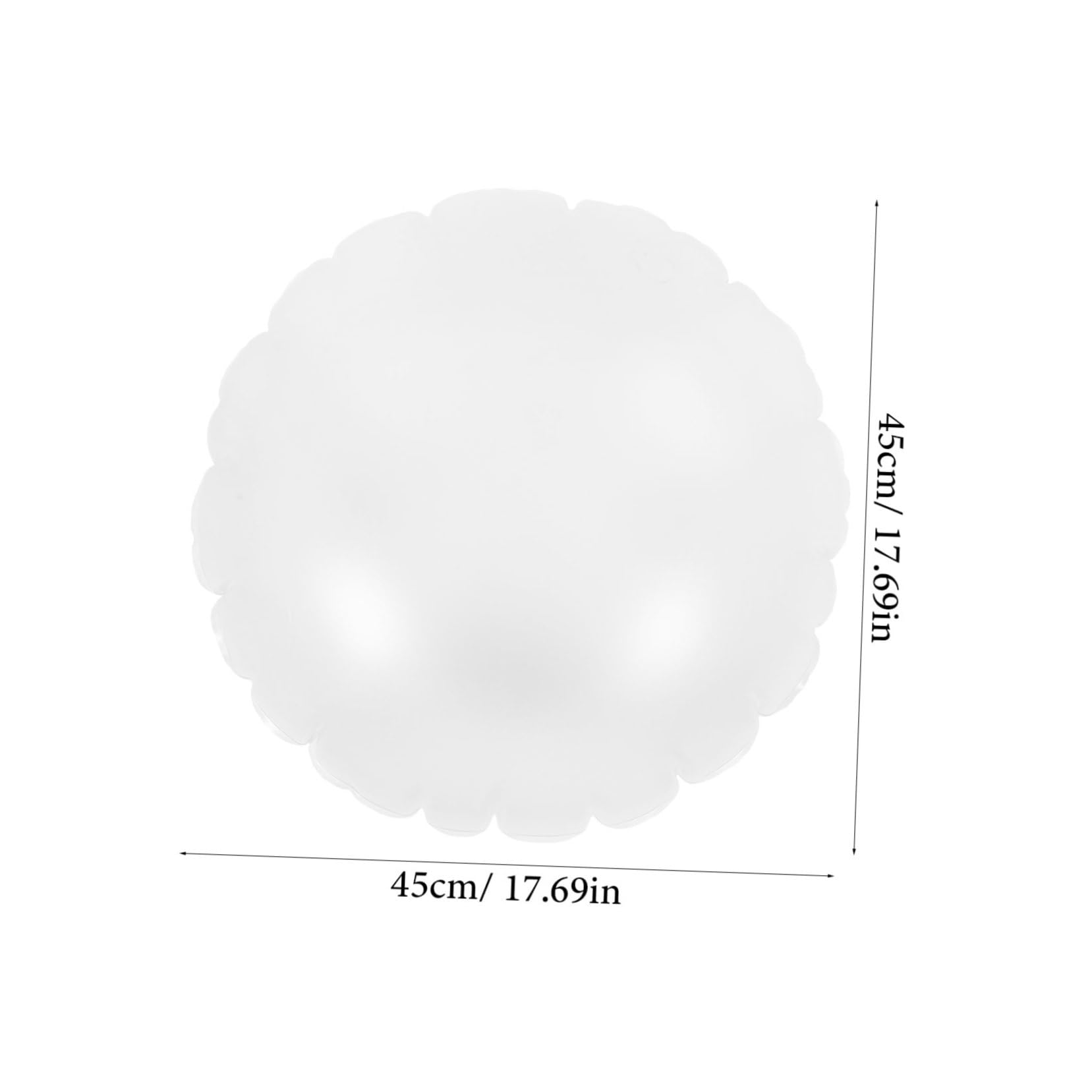 Ciieeo Water-Resistant Inflatable Pillow Insert Decorative Couch Pillow for Outdoor Travel Lumbar Support