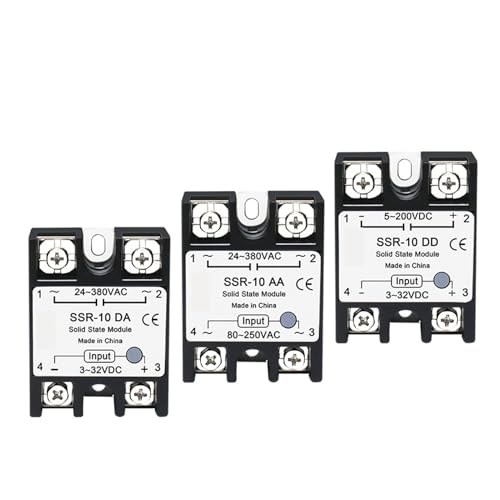 Relais sans contact SSR 80A à commutation rapide et silencieuse AC-AC