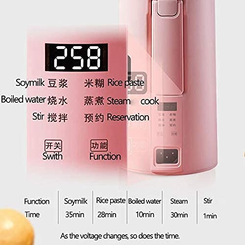 Espremedor Elétrico Máquina De Leite De Soja Mini Espremedor De Leite De Feijão Aquecível Liquidific