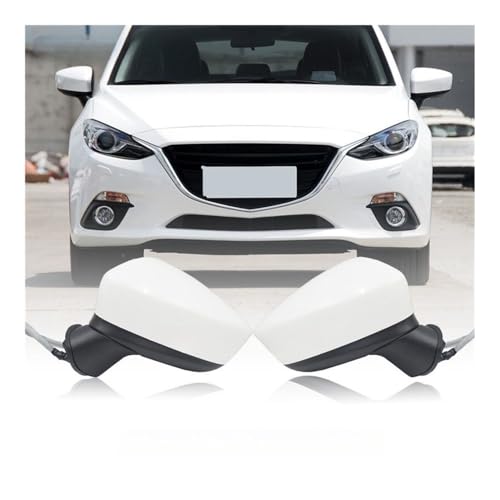Rétroviseur latéral pour Mazda 3 Axela 2014-2016 miroir de rechange aile - 2