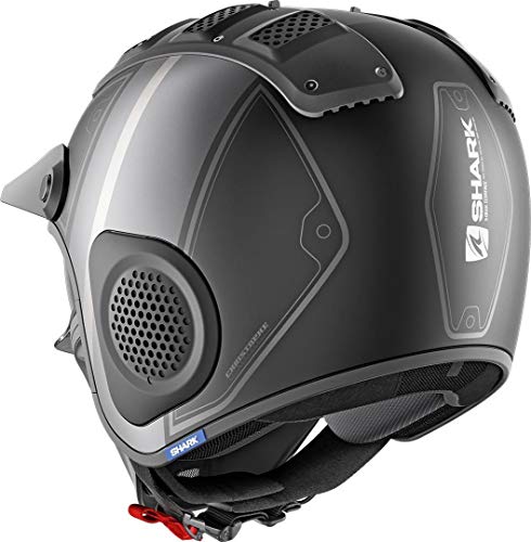 Shark X-DRAK TERRENCE MAT KAS Casco Moto Nero