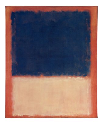 Peinture à l'huile No 203 c1954 Mark Rothko pour décorer un salon contemporain lumineux