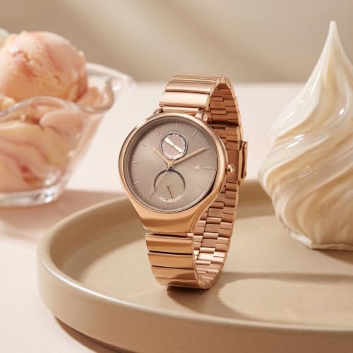 Image of Fastrack Gelato Quartz Analog with Multifunction Metal Strap Watch for Girls