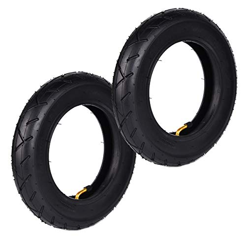 WEIYINGSI 10" 10 x 2.125 Tyre Tire & Tube for Smart Self Balancing Scooter 10 Inch Unicycle Pack of 2 Sets