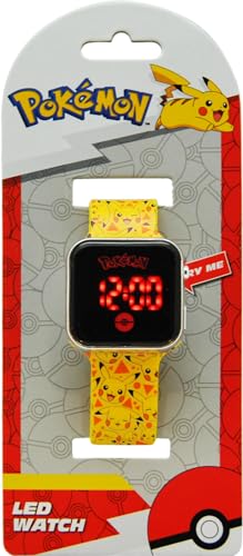 Rocco Giocattoli Pokemon Montre numérique LED POK4320