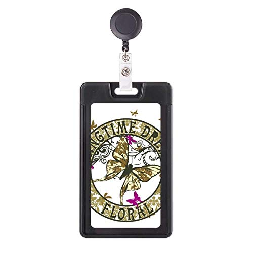 Porte-cartes rétractable papillon pour un accès fluide à vos badges