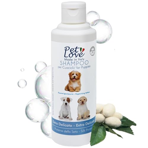 Pet Love Shampoo per Cani Cuccuoli Extra Delicato con Azione