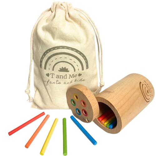 Image of Sticks for Kids Travel Size, Montessori Toddler Toys, Toys for 1-3 Year Old, 1 Year Old Gift, Wooden Toddler Toys, Toddlers Stay Busy, Sensory Toys, Learning Toys for Toddlers, Educational Games