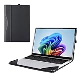 RUNMEIJIA Case Cover for 2026 Samsung Galaxy Book6&Galaxy Book6 Pro&Galaxy Book 6 Ultra 16 Inch [Not Compatible with Any Other Model],2-in-1 Sleeve, PU Leather Shell Case (Black, 16inch)