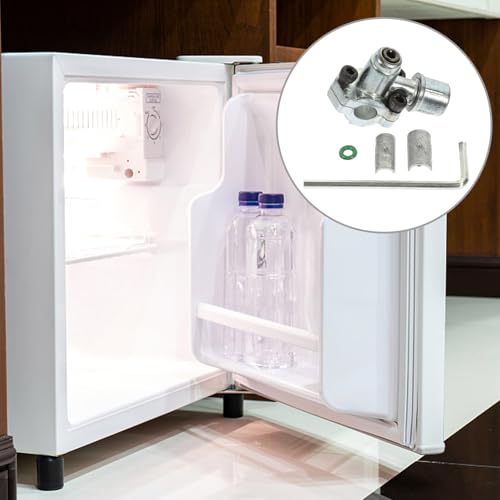 Válvula perforante de instalación fácil con accesorio preciso para neveras y sistemas de frío 7