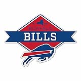 Rico Industries NFL Football Buffalo Bills Diamond Shape Cut Pennant - Home and Living Room Décor - Soft Felt EZ to Hang