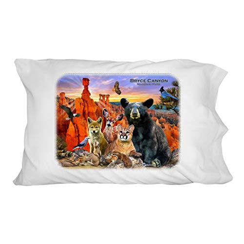 GRAPHICS & MORE Bryce Canyon National Park Utah UT Beer Animals Cougar Deer Coyote Novelty Bedding Pillowcase