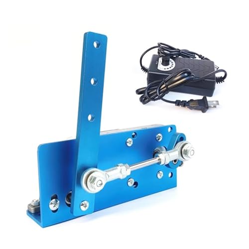 Motor Puerta Corredera, Motor oscilante alternativo, máquina Wobbler automática, diseño artesanal, Motor de engranaje alternativo CC, ángulo de giro de 20-120 grados(12V 90times min,Plug)