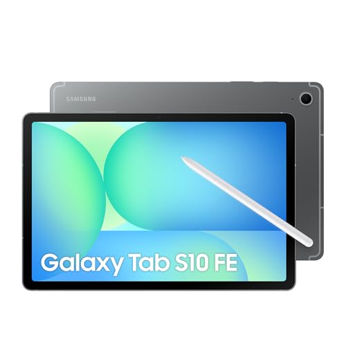 Samsung Galaxy Tab S10 Fe 256gb, Tablet Android S Pen, Galaxy Ai, 8gb Ram, Pantalla De 10,9 , Batería De Larga Duración, Gris, Garantía Del Fa Samsung Galaxy Tab S10 Fe 256gb, Tablet Android S Pen, Galaxy Ai, 8gb Ram, Pantalla De 10,9 , Batería De Larga Duración, Gris, Garantía Del Fa