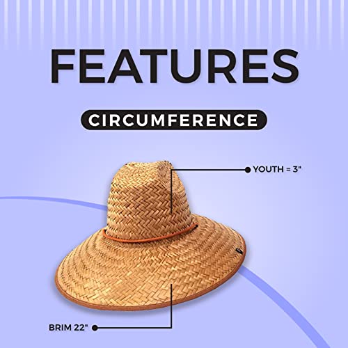 Surf Straw Sun Lifeguard Beach Hat 5