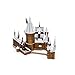 Produktbild Fascinations ICX138 - Metal Earth ICONX 502993 - Harry Potter Hogwarts Castle in Snow, lasergeschnittener 3D-Konstruktionsbausatz, 4 Metallplatinen, ab 14 Jahren