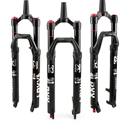 Horquilla Bicicleta Montaña 26 Pulgadas 27,5 Pulgadas 29 Pulgadas Aleación Magnesio Horquilla Amortiguador Bicicleta Horquilla Aire Viaje 120mm para Llantas de 1.5-2.45 '