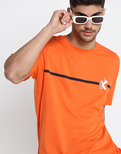 Image of INKKR Men Half Sleeve Printed Roundneck T-Shirt Combo