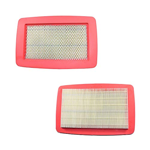 HQRP 2-pack Air Filter Element for RED MAX EBZ8000, EBZ8001, EBZ8001RH, EBZ8050, EBZ8050RH, EBZ8500, EBZ8500RH Backpack Blowers