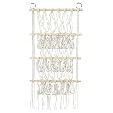 Kuscheltier Aufbewahrung, Aufbewahrung Kuscheltiere, 3 Etage Stofftier Aufbewahrung mit Netztasche Hängend, Kinderzimmer HäNgend Spielzeug, für Kinderzimmer Spielzimmer Spielzeug Organizer