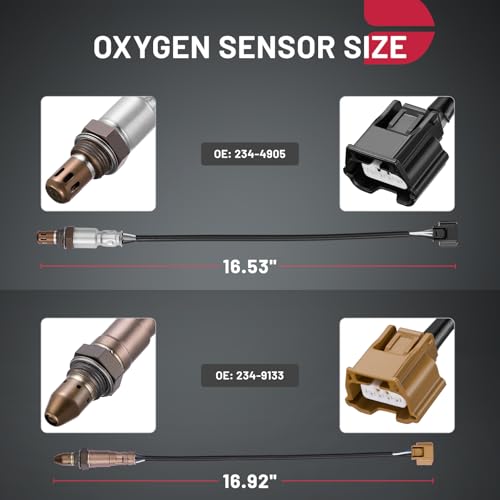 Sensor de Oxígeno BDFHYK para Nissan Altima 2013-2017 2 Pcs miniatura 3