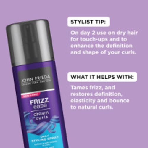John Frieda 11697 Anti Frizz, Frizz Ease Dream Curls Daily Styling Spray For Curly Hair thumb #1