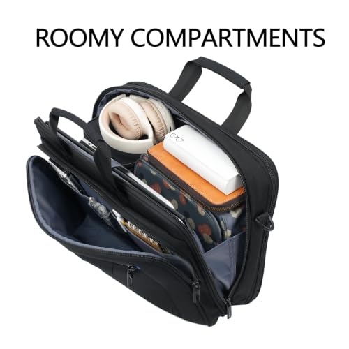 Image of VANKEAN Laptop Briefcase Fits 15.6 inch-16 inch Laptop Slim Expandable Shoulder Bag