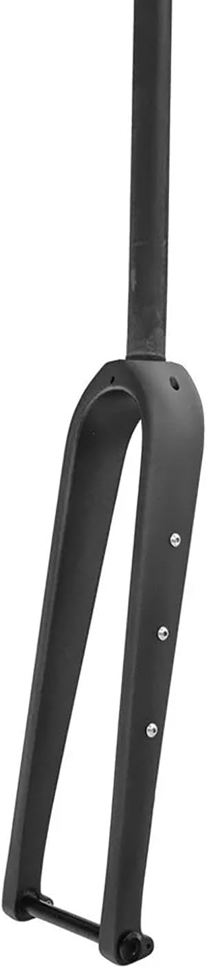 WCS Gravel Bikes Rigid Fork 700C Full Carbon Fiber Road Bikes Fork 1-1/8" Straight / 1-1/8 to 1-1/2"Tapered Tube Front Fork Thru Axle 12X100mm Disc Brake