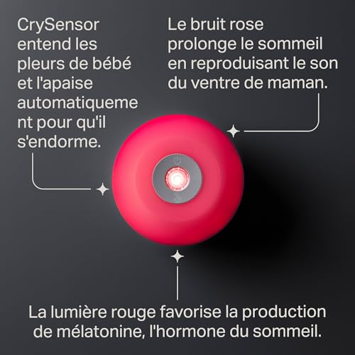 Capteur de pleurs intelligent Tommee Tippee pour apaiser le nourrisson