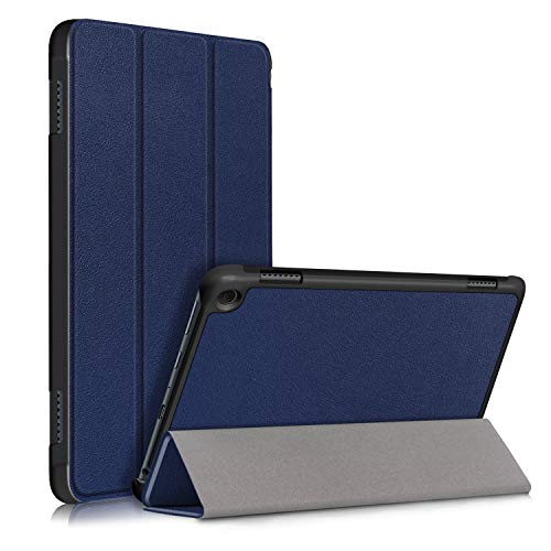 KuRoKo Case Compatible with Fire HD 8/HD 8 Plus Tablet(12th Generation 2022 & 10th Generation 2020 Release), Slim Light Cover Trifold Stand Hard Shell Cover with Auto Wake/Sleep