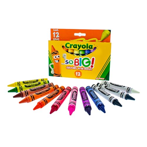 crayola crayon extra jumbo so big 12 pack