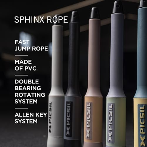 PICSIL Sphinx Lightweight Speed Rope, All Skill Levels 2 PICSIL Sphinx Lightweight Speed Rope, All Skill Levels - Image 2