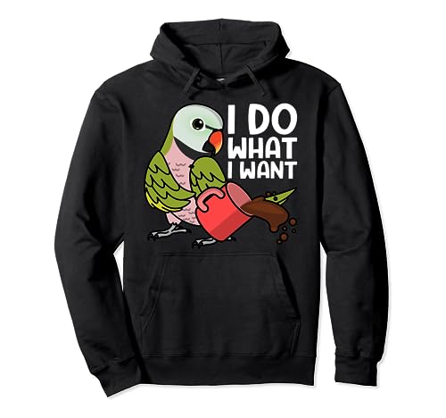 I Do What I Want Parrot I Moustache �C���R �p�[�J�[