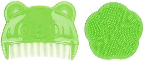 Milchschorf Kamm Set - 2-teilige Baby Bürste Für Sanfte Kopfhautpflege