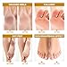 Lavinso Honey Feet Peeling Mask for Dry Cracked Feet - 3 Pack - with Kojic Acid Skin Brightening Effect - Exfoliating Dead Skin and Calluses - Foot Peel Mask for Baby Soft Feet