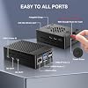 Vemico Raspberry Pi 5 16GB Kit with Pi 5 16GB Board, Active Cooler, Protective Case for Pi 5 Board, Card and Screwdriver (16GB RAM)