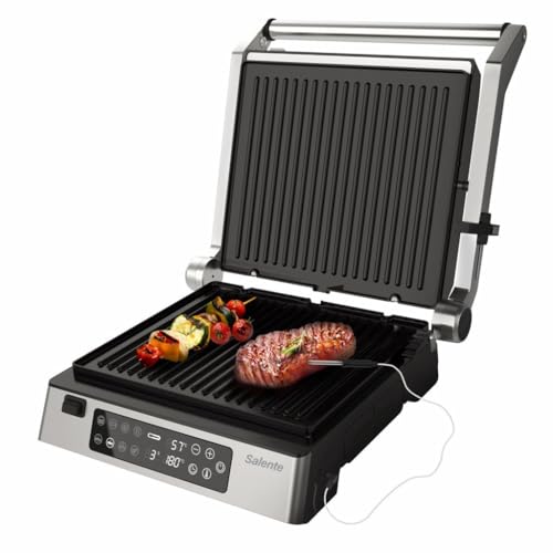 SALENTE FlamePro Kontaktgrill mit externem...