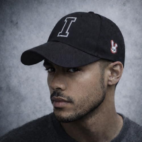 Image of BE SAVAGE Alphabet Printed Cap for Men and Women Stylish Adjustable Baseball Cap Casual Summer Wear