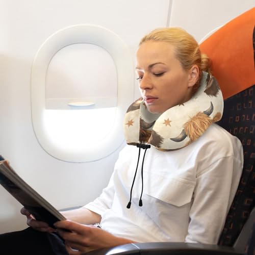 Almohada viscoelástica compacta para viaje cuello miniatura 7