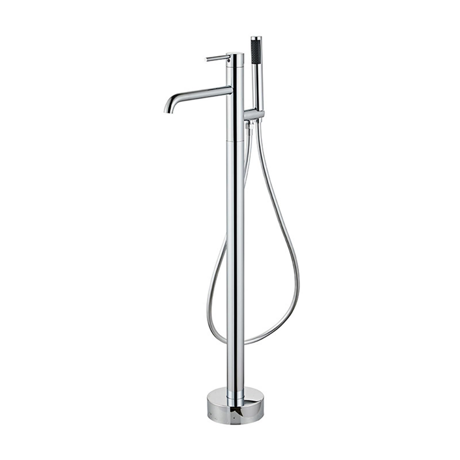 NZPOST Bath Mixer Taps with Shower Set standing Bath Shower Mixer Tap Chrome Single Lever Mixer Tap Bathro