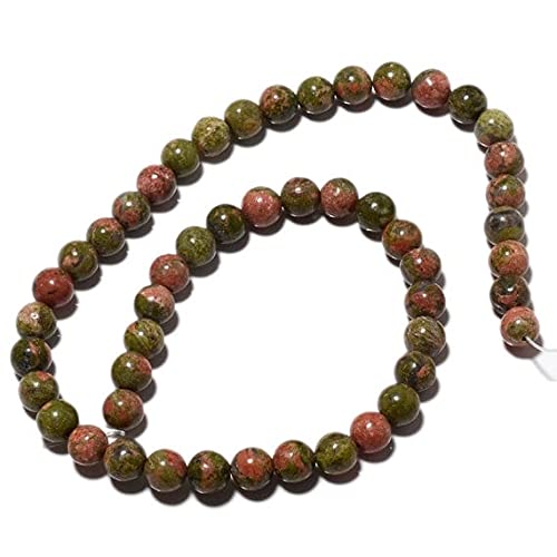 Perles Unakite LKBEADS 6mm en jaspe pour créer des cadeaux de bijoux faits main