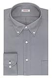 Izod Mens Dress Shirts Regular Fit Solid Twill Button Down Collar