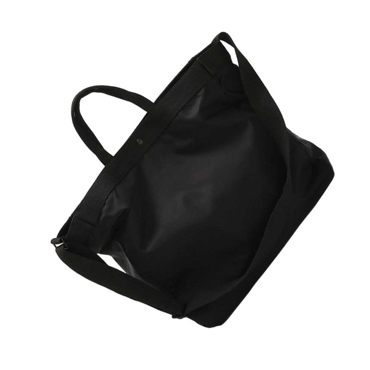 FRCOLOR Large Capacity Fitness Bag Multifunctional Sports Tote for Travel Gym Camping Outdoor Activities Durable Portable Luggage Bag Black