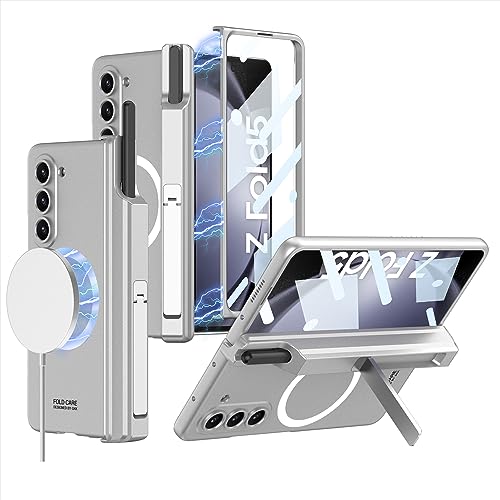 Coque antichoc Galaxy Z Fold 5 avec protection écran et charnière magnétique